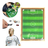 Brinquedo Futebol De Botão Campo 2 Times Resistente Portátil