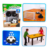 Brinquedo Futebol De Mesa Bola Flutuante Air Soccer Infantil Cor Preto E Branco