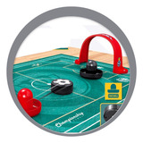 Brinquedo Futebol De Mesa Com Disco Que Desliza Jogo Disputa