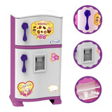 Brinquedo Geladeira Infantil Cozinha Menina Casinha Xalingo