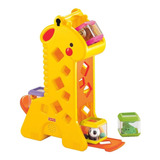 Brinquedo Girafa Com Blocos Peek A