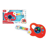 Brinquedo Guitarra Piano E Tambor Musical Braskit