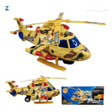 Brinquedo Helicóptero Bate E Volta Sky Pilot Com Som Luze
