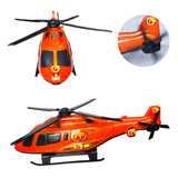 Brinquedo Helicóptero Infantil Meninos Miniatura Resgate