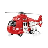 Brinquedo Helicóptero Resgate Polícia Ou Bombeiro