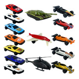 Brinquedo Infantil 15 Carrinhos Velozes Coleção Miniaturas