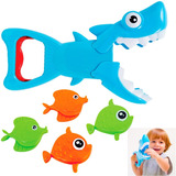 Brinquedo Infantil Banho Piscina Tubarão Pega Peixinhos Bub