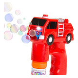 Brinquedo Infantil Bombeiro Solta Bolhas Policia