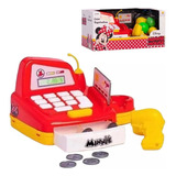 Brinquedo Infantil Caixa Registradora Compras Minnie Mouse