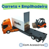 Brinquedo Infantil Caminhãozinho Com Empilhadeira Iveco