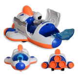 Brinquedo Infantil Carrinho Nave Espacial Com Astronauta