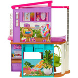 Brinquedo Infantil Casa Da Barbie Filme Mattel Malibu Menina