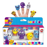 Brinquedo Infantil Dedoche Fantoche De Dedos Bolofofos