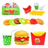 Brinquedo Infantil Fast Food Lanche Hamburguer
