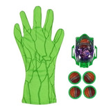 Brinquedo Infantil Heróis Luva Hulk Lança