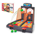 Brinquedo Infantil Jogo Basketball Duplo Radical   Braskit