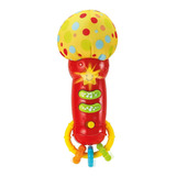 Brinquedo Infantil Microfone Musical Baby Estrela Do Rock
