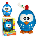 Brinquedo Infantil Mini Galinha Pintadinha Musical 20cm Elka