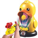 Brinquedo Infantil Mira Na Boca Do Pato Tiro Alvo Interativo