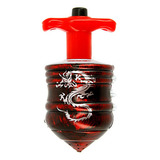 Brinquedo Infantil Pião Luminoso Com Música Retro Flashing Cor Vermelho