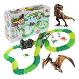 Brinquedo Infantil Pista De Dinossauro Autorama Flexível