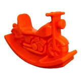 Brinquedo Infantil Plástico Laranja Playground Moto