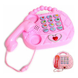 Brinquedo Infantil Telefone Musical Sons Luzes