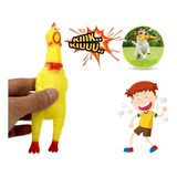 Brinquedo Interativo Mordedor Galinha Frango Pet Cachorro Cor Amarelo