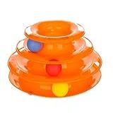 Brinquedo Interativo Para Gatos Torre Bolinhas Corre Corre