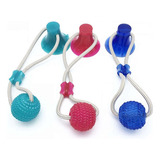 Brinquedo Interativo Pet Push Ball C Ventosa P Cães