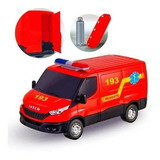 Brinquedo Iveco Daily Ambulância Giroflex Van