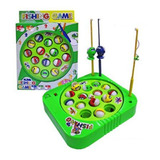 Brinquedo Jogo De Pescar Pega Peixe Fungame Verde 5 Anos