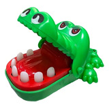 Brinquedo Jogo Desafio Dentista Morde Dedo Animais Divertido Cor Jacare
