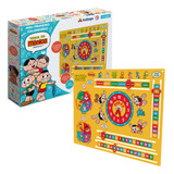Brinquedo Jogo Didático Calendário Infantil Turma Da Mônica