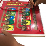 Brinquedo Jogo Educativo Labirinto Magnético Carimbras