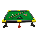 Brinquedo Jogo Mini Mesa De Bilhar Snooker Sinuca Infantil