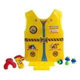 Brinquedo Kit Construtor Infantil De Plástico Com 11 Peças