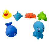 Brinquedo Kit De Vinil Hora Do Banho Bichinhos Patinho
