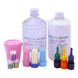Brinquedo Kit Infantil Faça Slime Premium Copo Mini