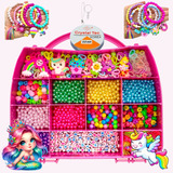 Brinquedo Kit Miçangas Perolas Pingentes P Meninas