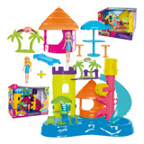 Brinquedo Kit Park Aquático Judy Completo Com 2 Bonecas