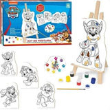 Brinquedo Kit Pintura Patrulha Canina Infantil