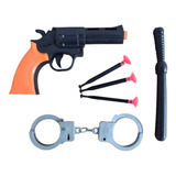 Brinquedo Kit Policial Algemas