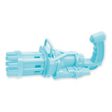 Brinquedo Lança Bolha Sabão Pistola Metralhadora Automática Cor Azul