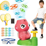 Brinquedo Lançador De Disco Voador Ar Livre Flydisc Infantil