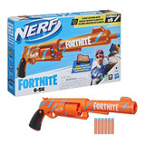 Brinquedo Lançador Nerf Fortnite Six Shooter Da Hasbro F2684