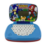 Brinquedo Laptop Infantil Minigame Sonic