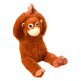 Brinquedo Macaco De Pelúcia Macio Gorila Abraçador Presente