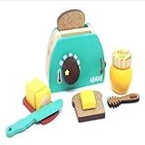 Brinquedo Madeira Kit Torradeira 3 