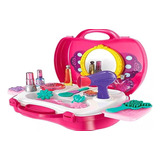 Brinquedo Maleta Fashion Acessórios Cabelereira Multikids